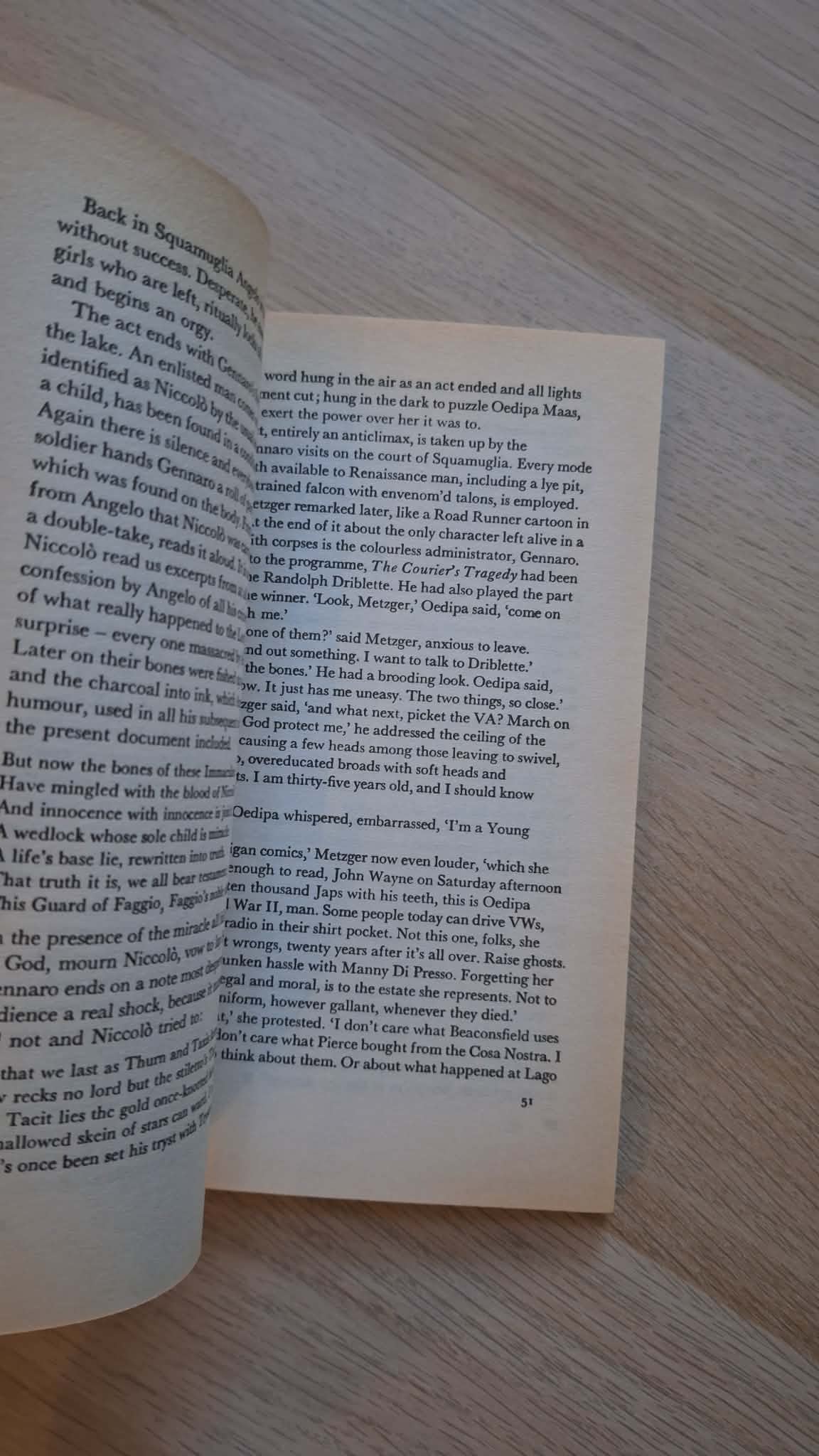 Thomas Pynchon - The Crying of Lot 49 εξώφυλλο βιβλίου