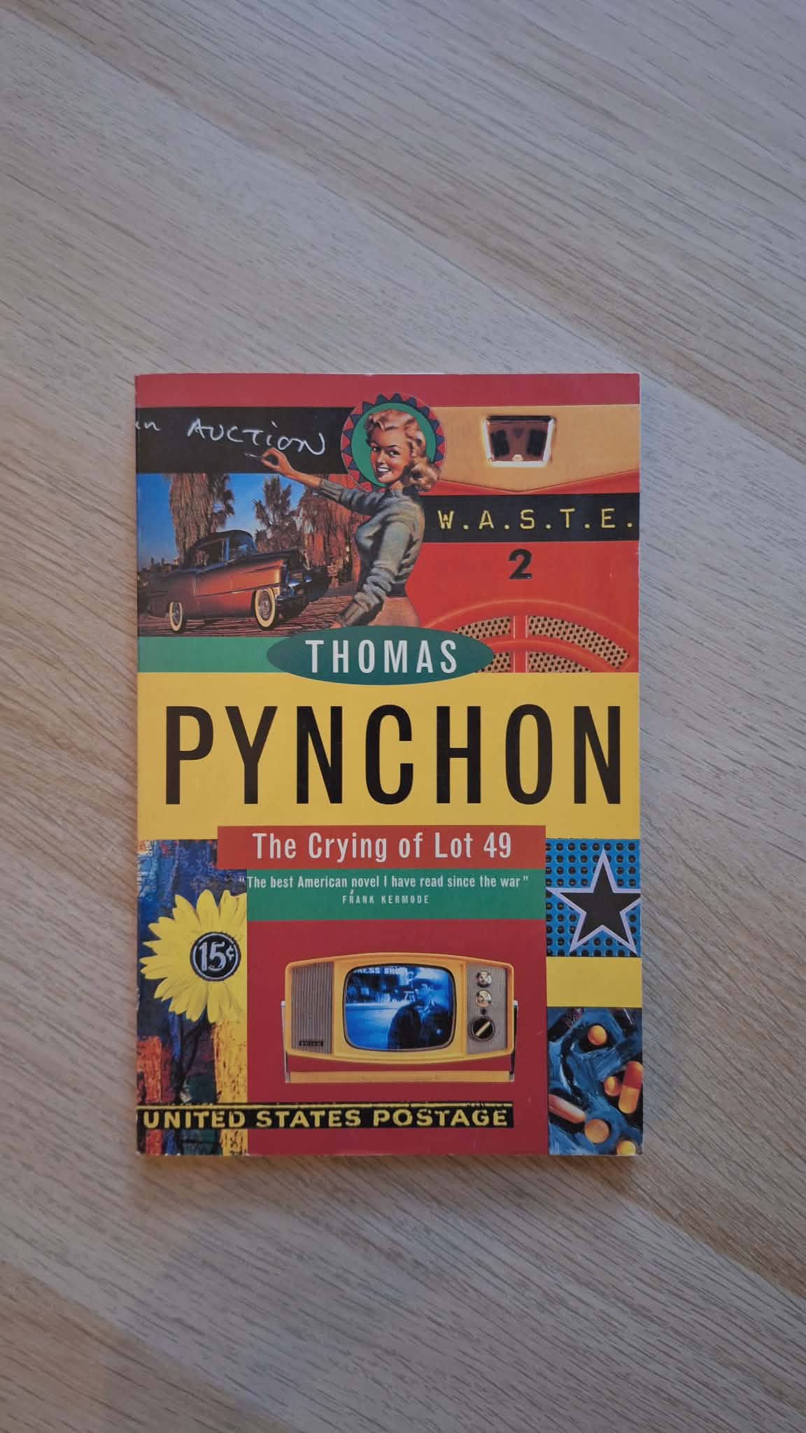 Thomas Pynchon - The Crying of Lot 49 εξώφυλλο βιβλίου 2
