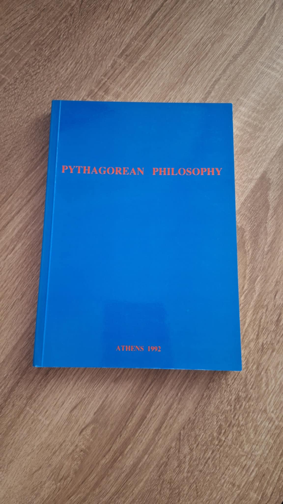 Συλλογικό - Pythagorean Philosophy (ed. K.I. Boudouris) - εξώφυλλο βιβλίου