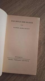 Rainer Maria Rilke - Das Buch der Bilder εξώφυλλο βιβλίου 3