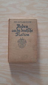 Johann Gottlieb Fichte - Reden an die deutsche Nation - εξώφυλλο βιβλίου
