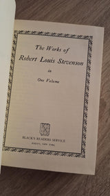 The Works of Robert Louis Stevenson (One Volume Edition) - εξώφυλλο βιβλίου
