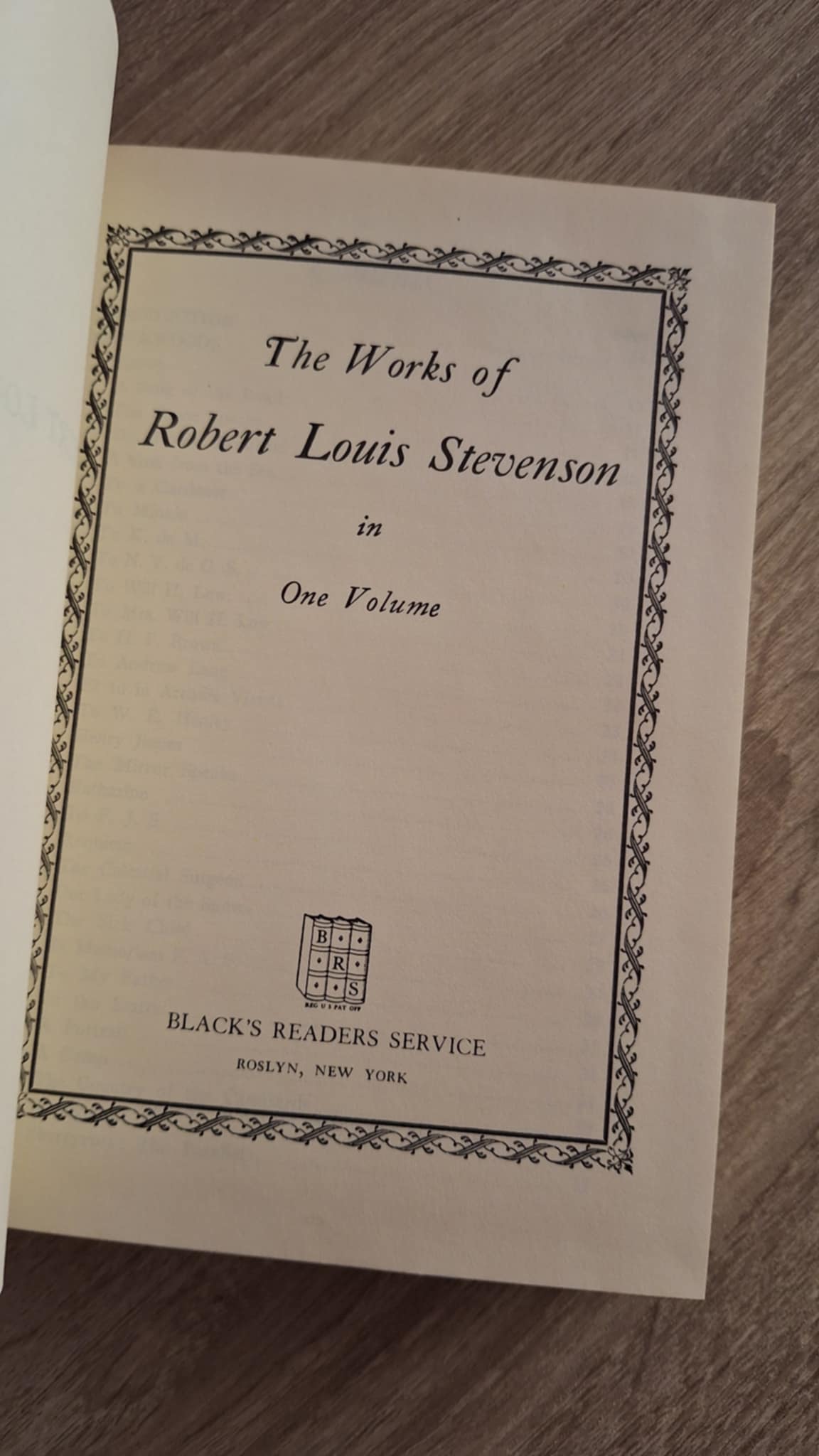 The Works of Robert Louis Stevenson (One Volume Edition) - εξώφυλλο βιβλίου