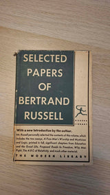 Bertrand Russel - Selected Papers (With a new introduction by the author) εξώφυλλο βιβλίου 3