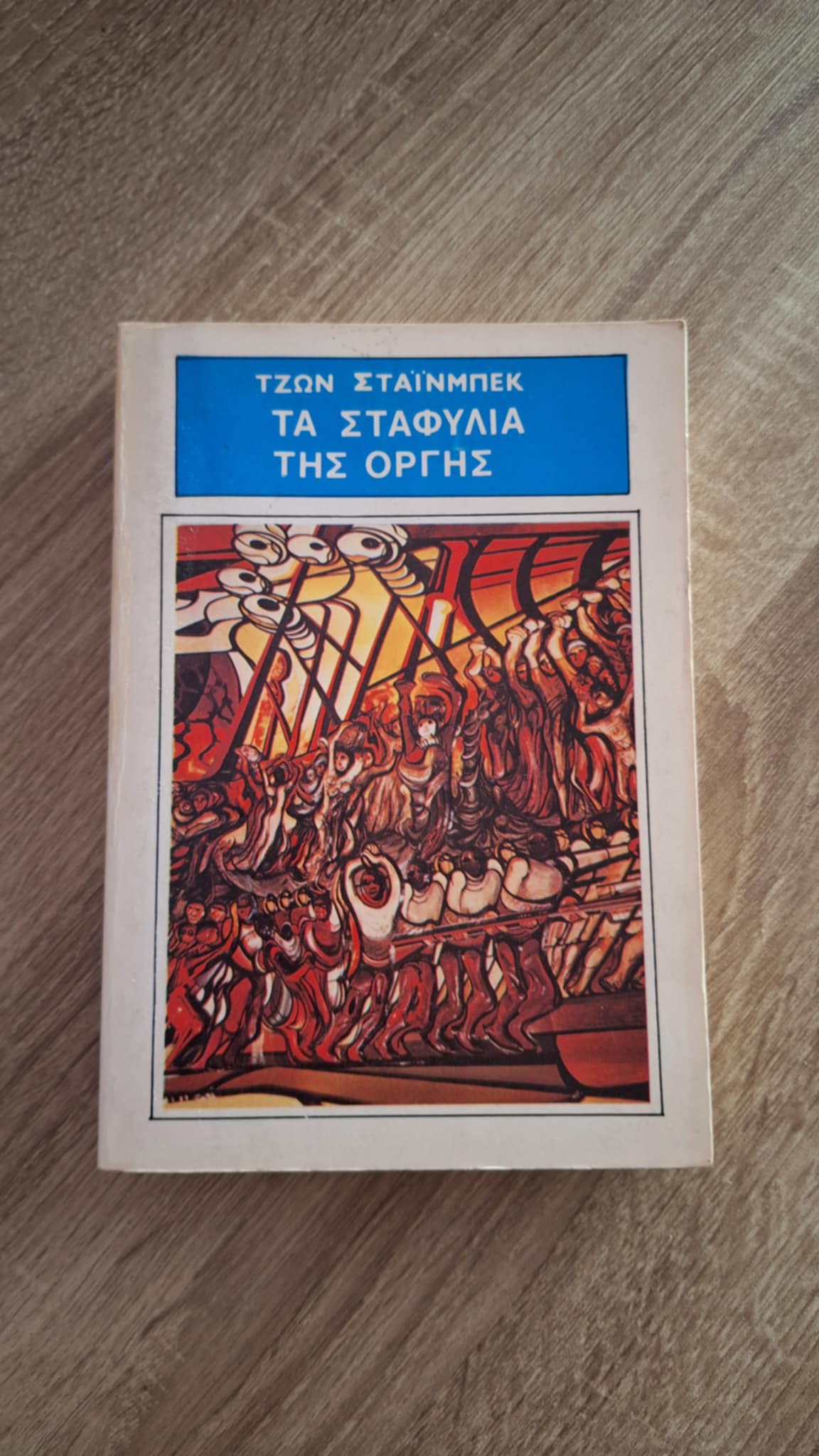 John Steinbeck - Τα σταφύλια της οργής - εξώφυλλο βιβλίου 2