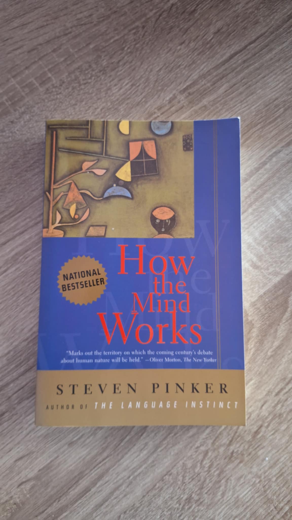 Steven Pinker - How the Mind Works - εξώφυλλο βιβλίου 2
