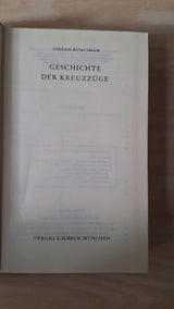 Steven Runciman - Geschichte der Kreuzzüge (σκληρόδετο) - εξώφυλλο βιβλίου 2