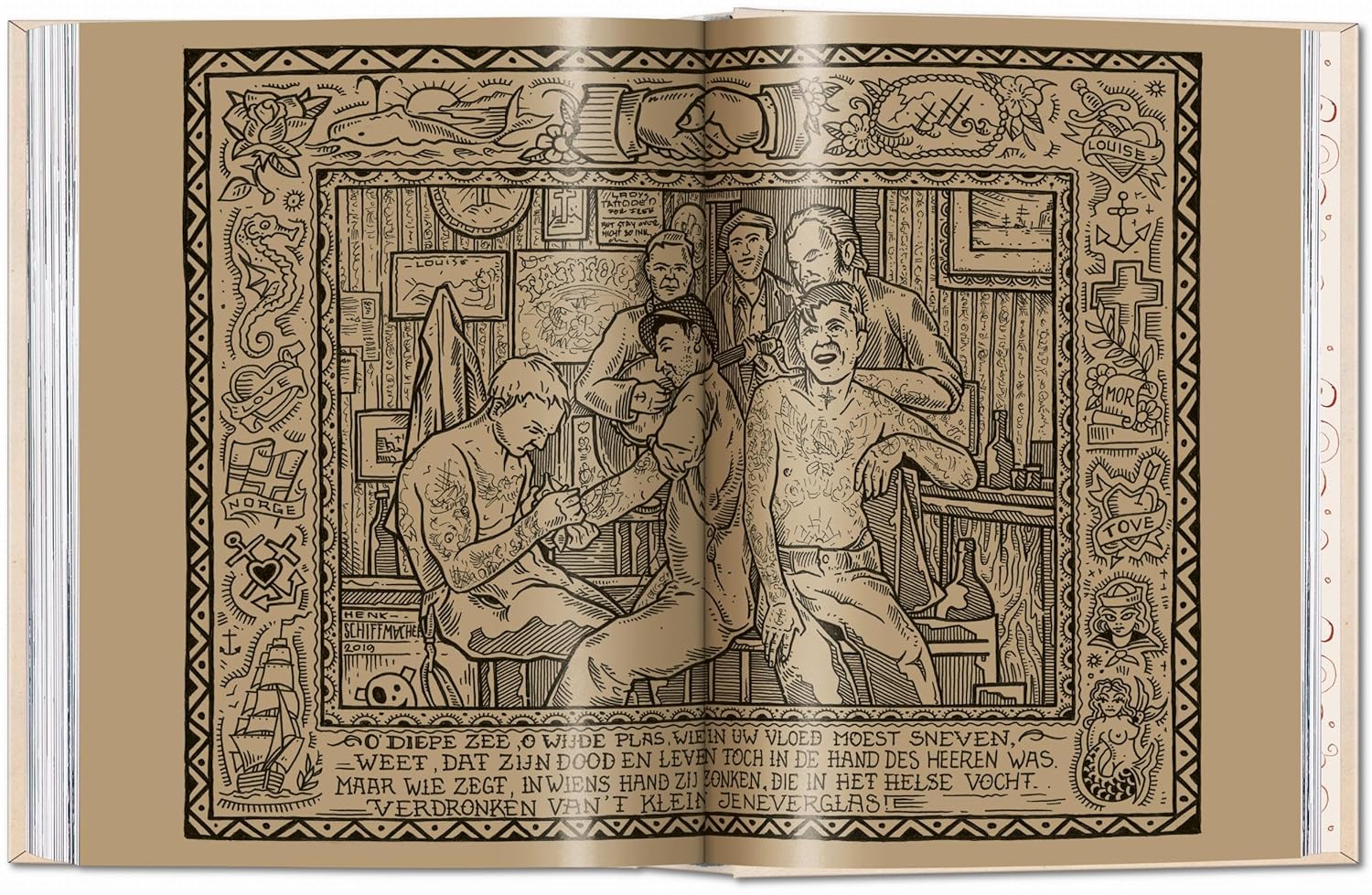 TATTOO: 1730s–1970s / Henk Schiffmacher’s Private Collection (45th Edition) εξώφυλλο βιβλίου 2