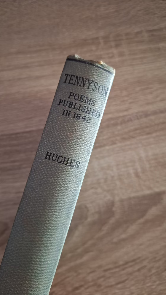 Tennyson - Poems published in 1842 (hardcover) - εξώφυλλο βιβλίου 2
