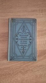 Tennyson - Poems published in 1842 (hardcover) - εξώφυλλο βιβλίου