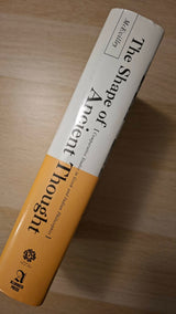 Thomas McEvilley - The Shape of Ancient Thought: Comparative Studies in Greek and Indian Philosophies (hardcover) εξώφυλλο βιβλίου 2