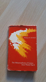 William H. McNeill - The Metamorphosis of Greece Since World War II εξώφυλλο βιβλίου 3
