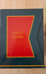 The New Palgrave: A Dictionary of Economis (4 volumes set) εξώφυλλο βιβλίου 6