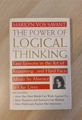Marilyn vos Savant - The Power of Logical Thinking εξώφυλλο βιβλίου 2