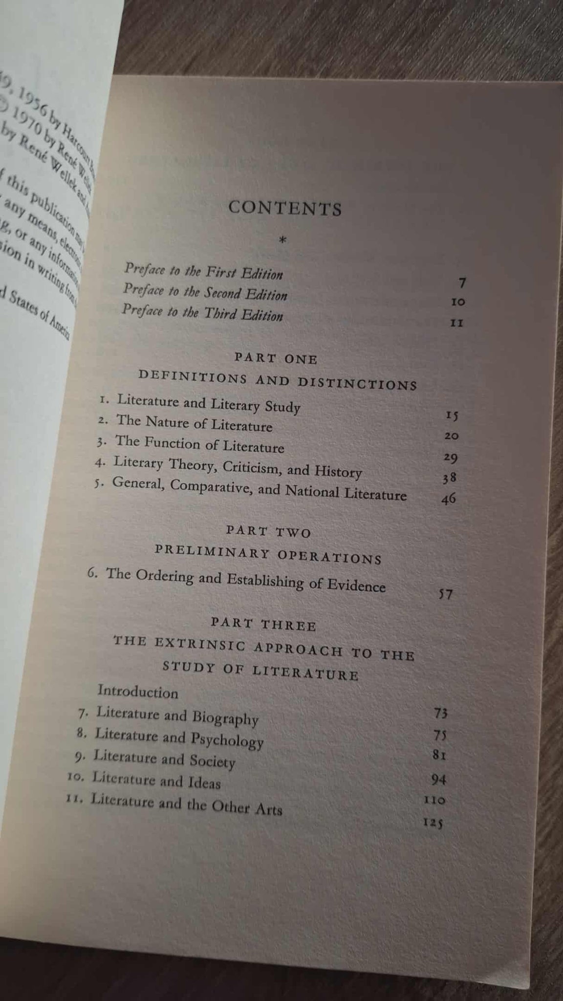René Wellek, Austin Warren - Theory of Literature εξώφυλλο βιβλίου