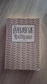 René Wellek, Austin Warren - Theory of Literature εξώφυλλο βιβλίου 2