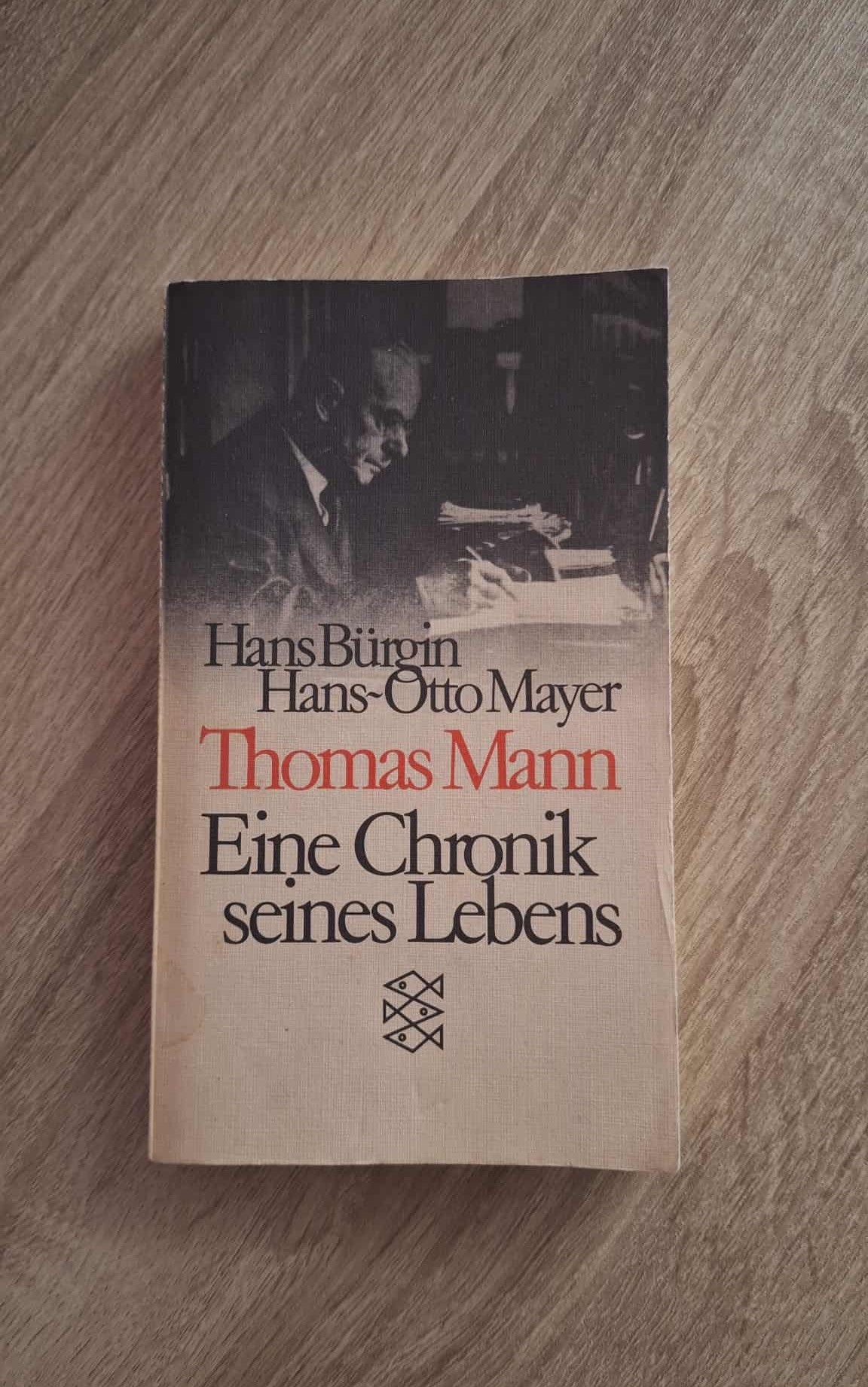 Hans Bürgin, Hans–Otto Mayer - Thomas Mann: Eine Chronik seines Lebens εξώφυλλο βιβλίου 2