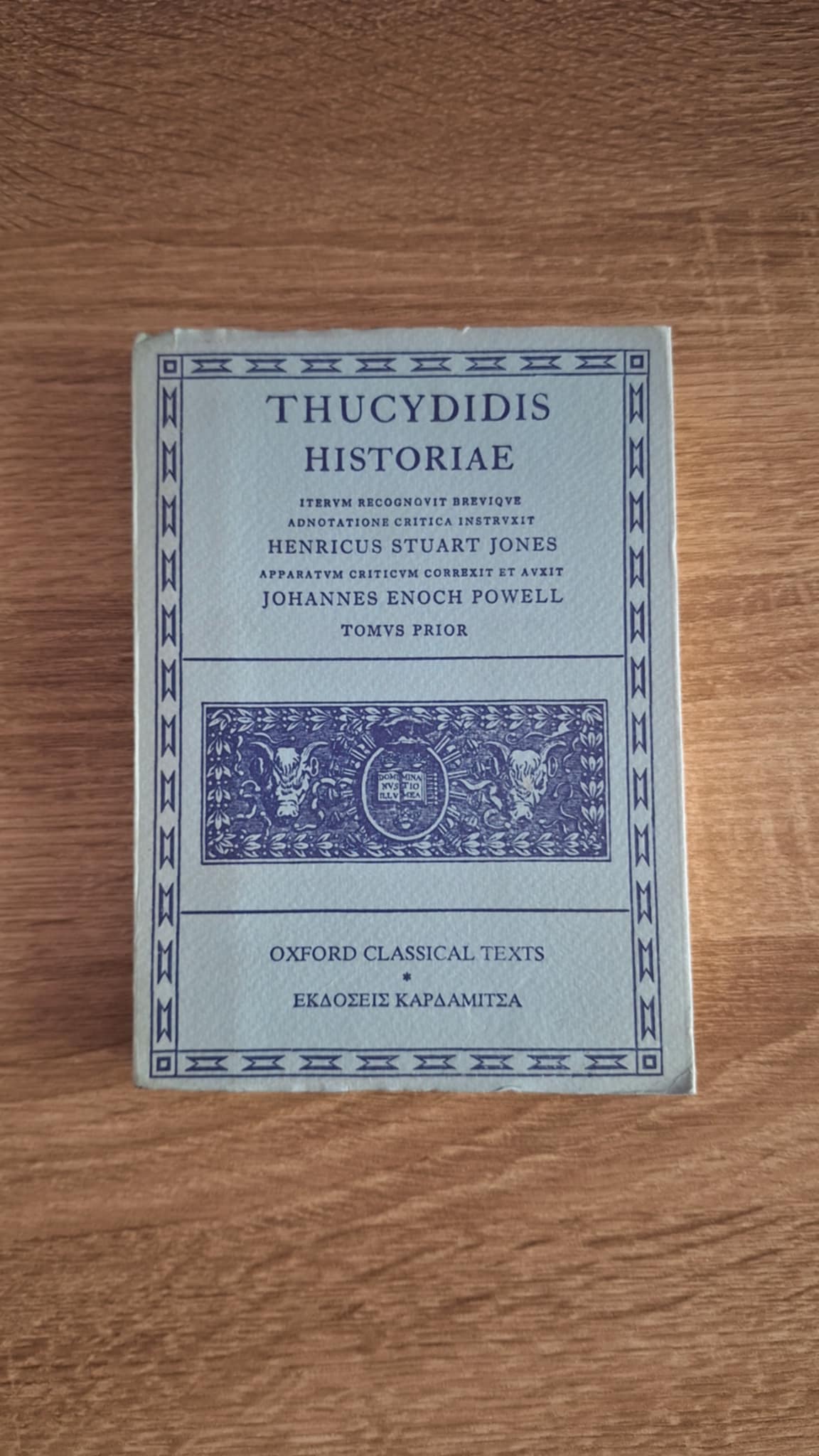 Thucydidis Historiae I (Libri I-IV) - εξώφυλλο βιβλίου 3