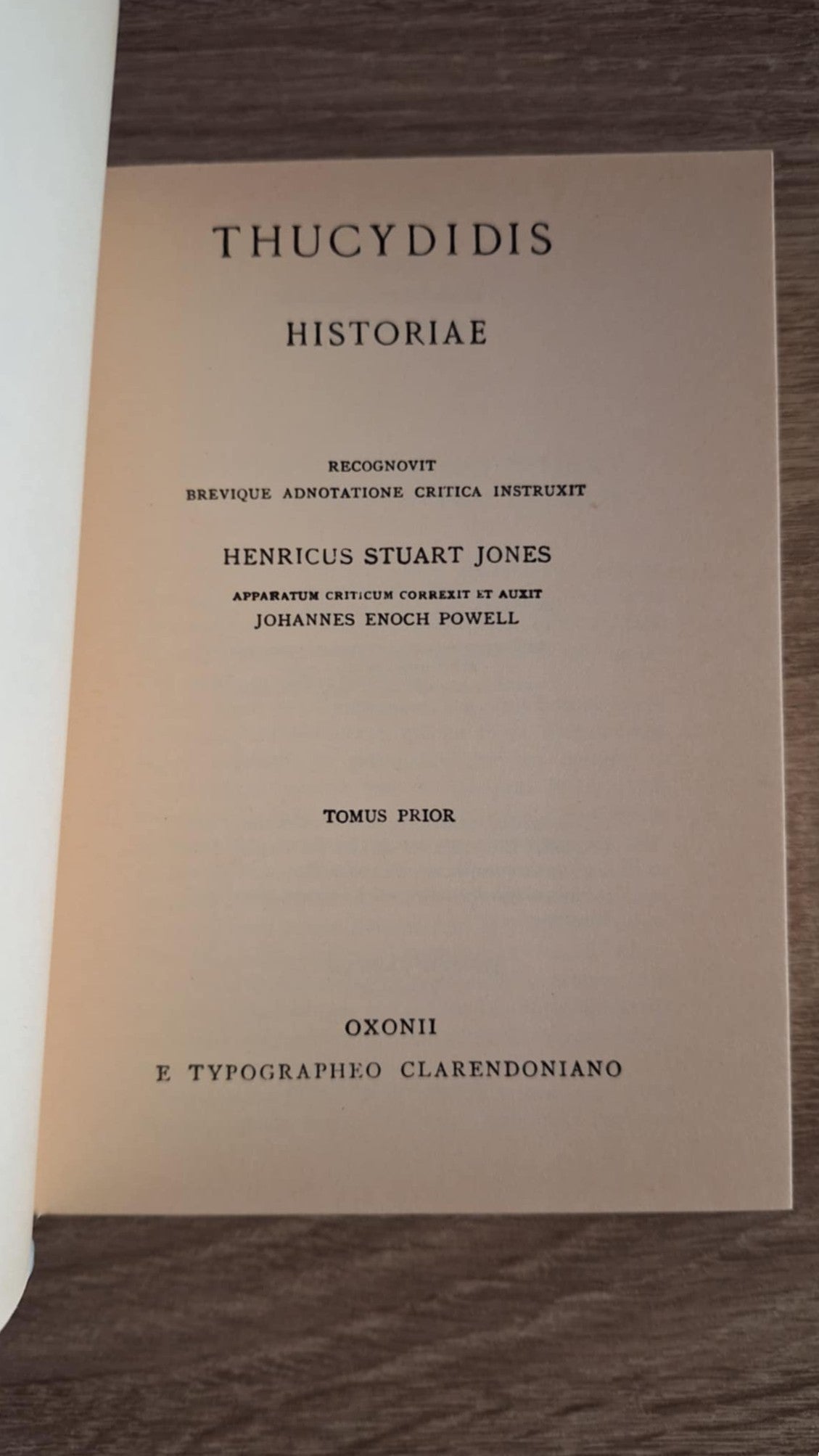 Thucydidis Historiae I (Libri I-IV) - εξώφυλλο βιβλίου