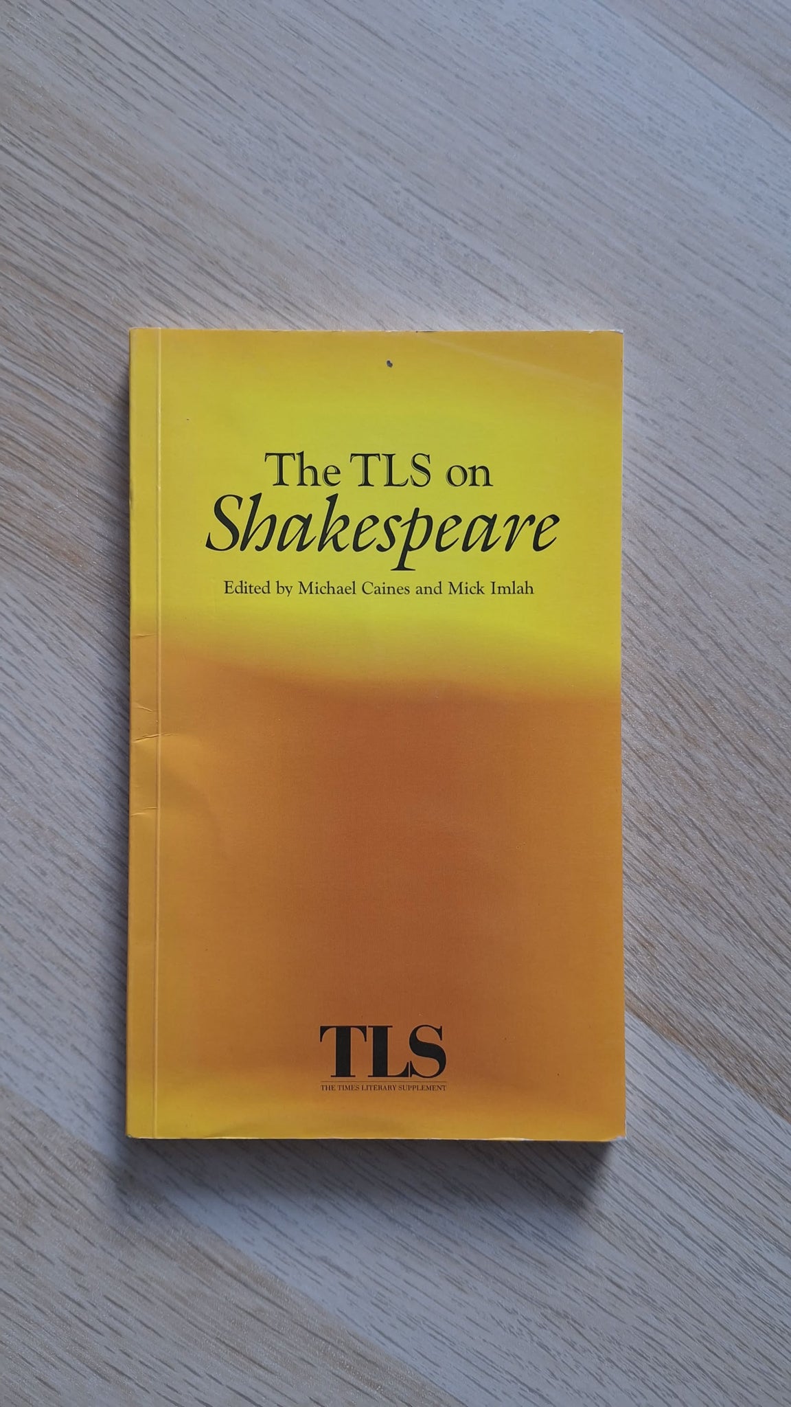 The TLS on Shakespeare εξώφυλλο βιβλίου 5