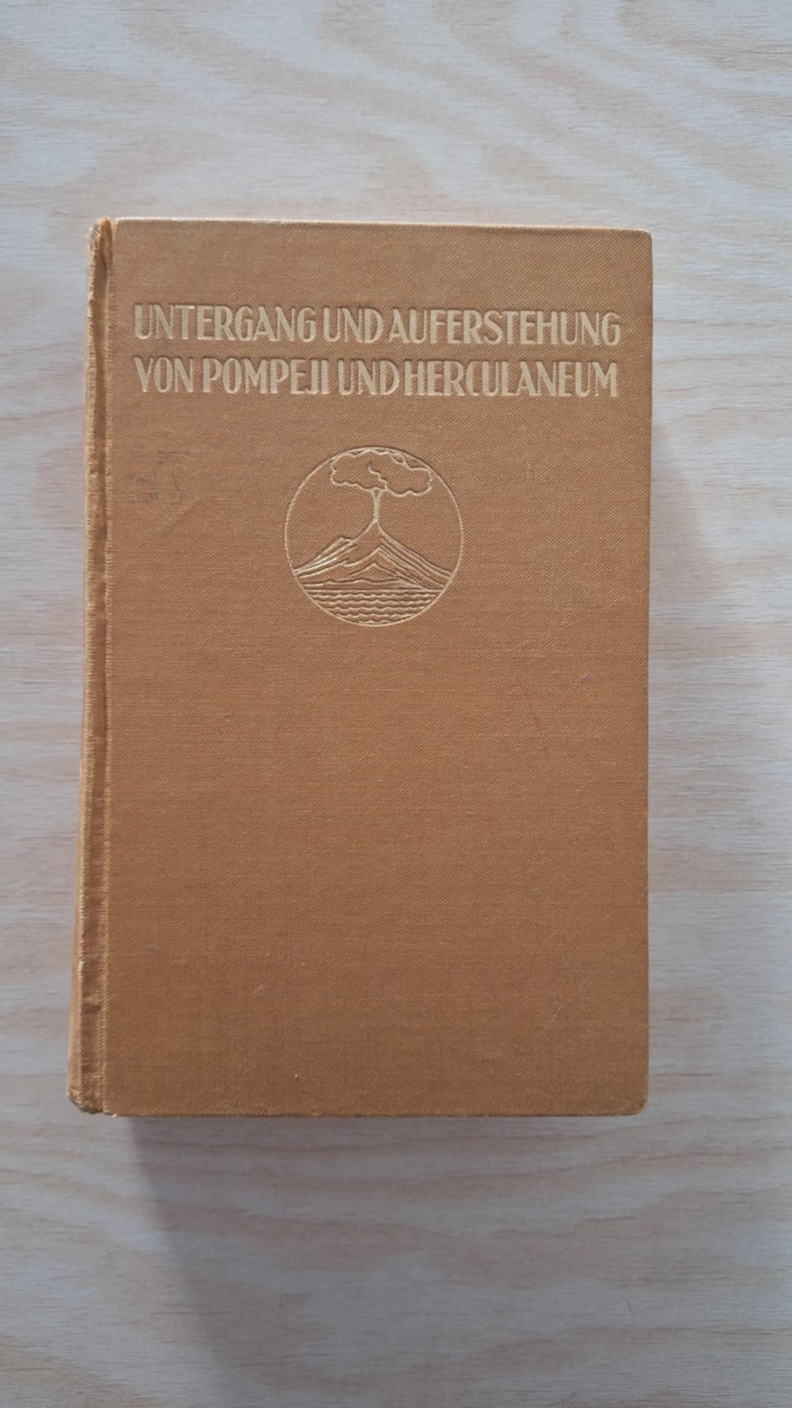 Egon Caesar Corti - Untergang und Auferstehung von Pompeji und Herculaneum - εξώφυλλο βιβλίου 2