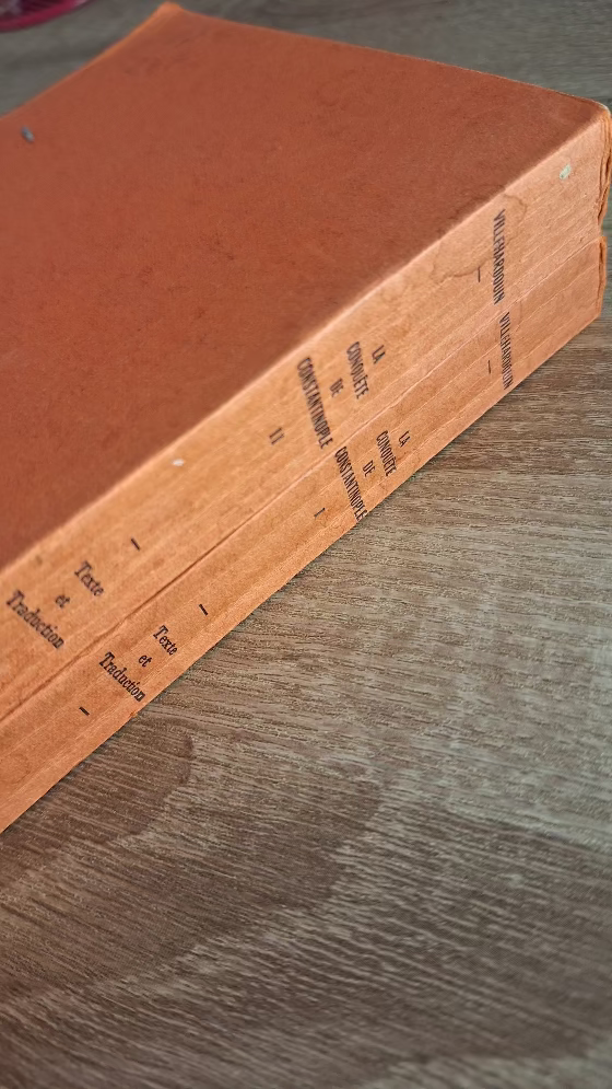 Geoffroi de Villehardouin - La Conquête de Constantinople: Tome I (1199-1203) et II (1203-1207) - εξώφυλλο βιβλίου 2
