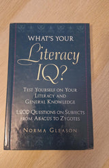 Norma Gleason - What's your Literacy IQ? (Test Yourself on your Literacy and General Knowledge) εξώφυλλο βιβλίου 2