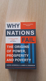 Dabon Acemoglu, James A. Robinson - Why Nations Fail: The Origins of Power, Prosperity and Poverty εξώφυλλο βιβλίου