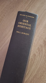 Will Durant - Our Oriental Heritage (The Story of Civilization, Part I) εξώφυλλο βιβλίου 5