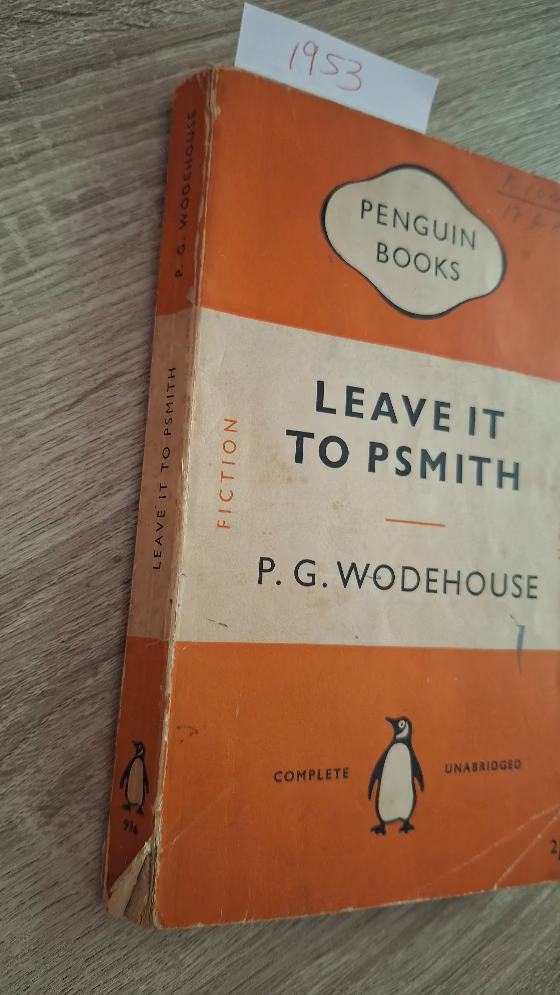 P.G. Wodehouse - Leave it to Psmith (Penguin No. 936) - εξώφυλλο βιβλίου 2