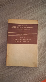 Words That Made American History: Colonial Times to the 1870's - εξώφυλλο βιβλίου