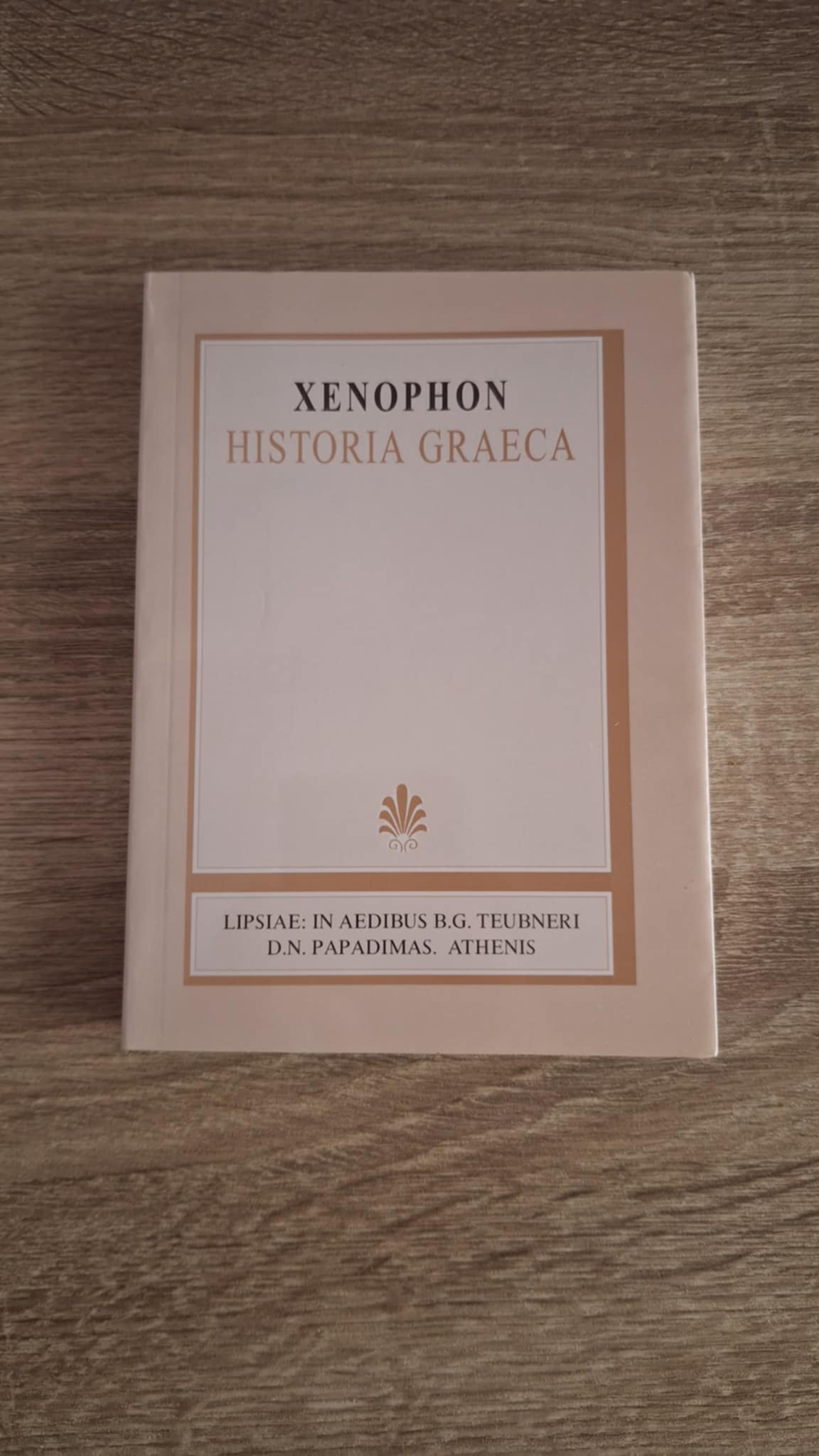 Xenophon - Historia Graeca - εξώφυλλο βιβλίου